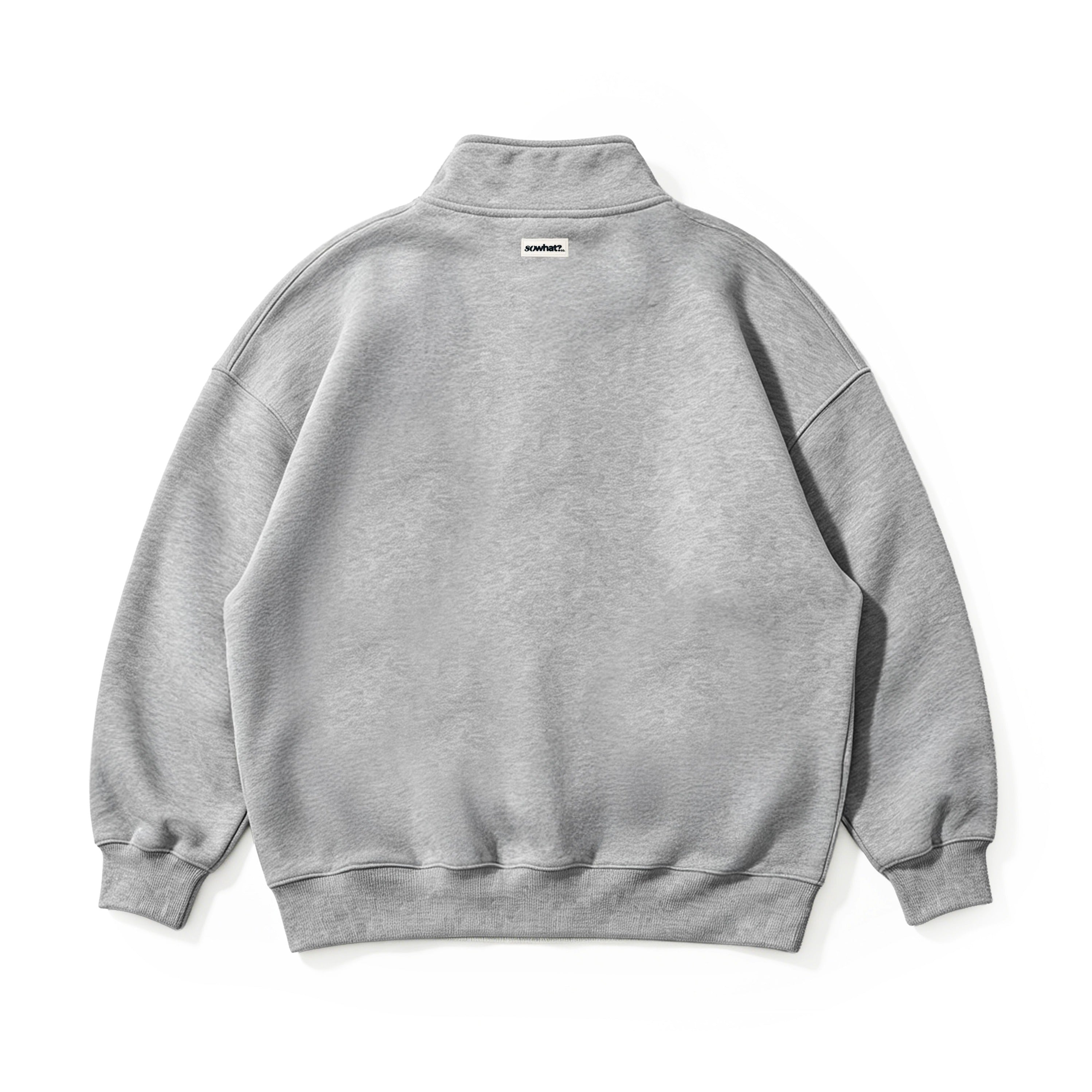Quarter Zip Sweatshirt – Cotton-Rich Unisex Layer