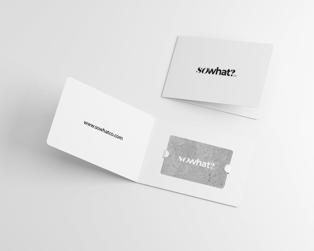 So What? Gift Cards